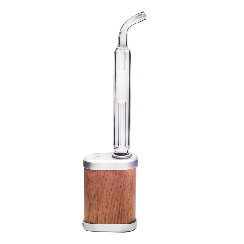 Wasserpfeife Bubbler aus Glas mit Mundstück aus gebogenem Glas für Tinymight und Tinymight 2