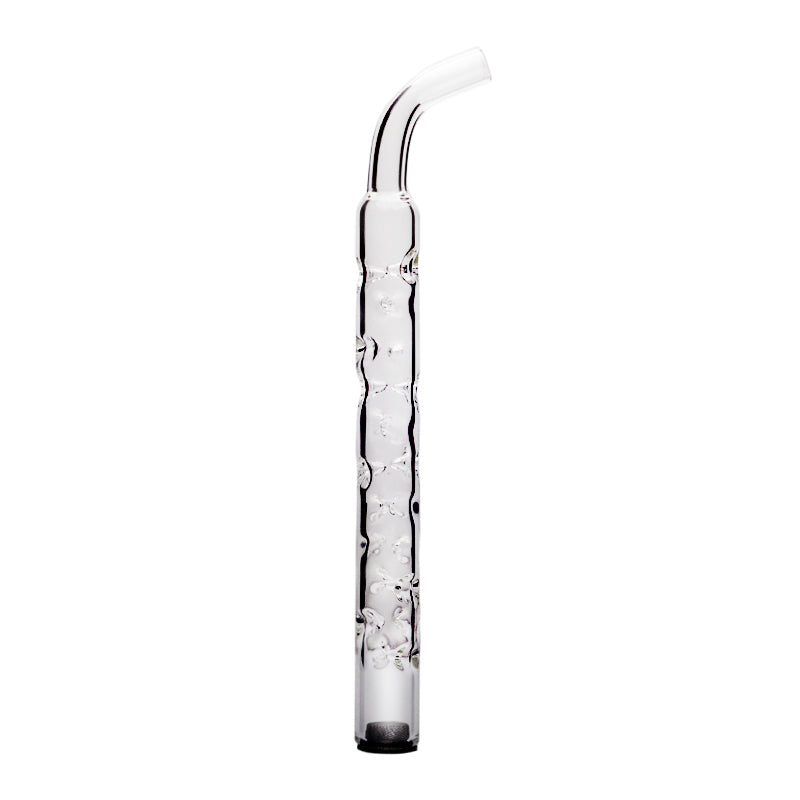Tinymight & Tinymight 2 Lange 3D Kühlglas Stem Tube gerades und gebogenes Mundstück