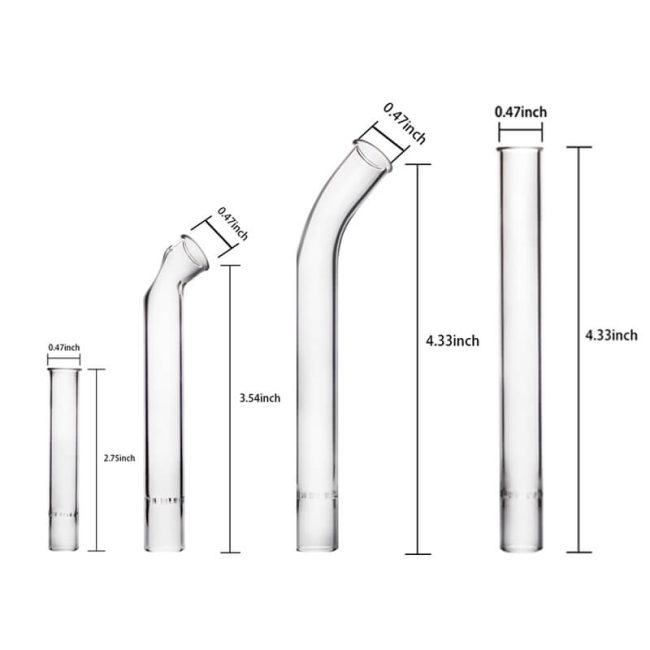 4in1kitReplacementGlassStemforArizerArgoBentStraighttube 4in1kitReplacementGlassStemforArizerArgoBentStraighttube