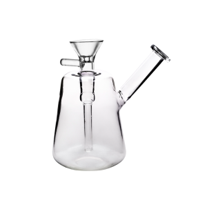5.5” 14mm Hammer Glass Water Pipe Bubbler Built in Downstem