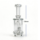 6-Zoll-Glas-Recycler-BongmitBubblerfurPuffcoPeakProbuy