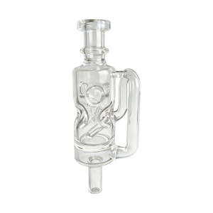 POTV Lobo POTV One – Schweizer Recycler-Percolator-Glas-Bubbler-Wasserpfeife