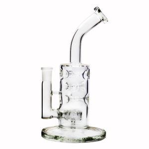 Die genoppte Wasserpfeife Swiss Honeycomb Perc Bong Rig Bowl Rig