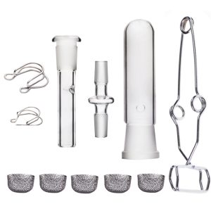 Terpcicle Quarzglas-Heizung Bowl Adapter Keck Clip Kit