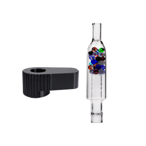 Gerades, gebogenes „Rocket XL“-Glasmundstück mit Adapter-Set für „Limelight Frolic“ straight