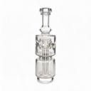 Puffco Peak Pro – Glas-Bubbler mit 4 Löchern, Doppelkammer, Diffusor und Perkolator